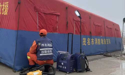 消防应急广东行——茂名户外救援拉练:九天星装备护航救援一线